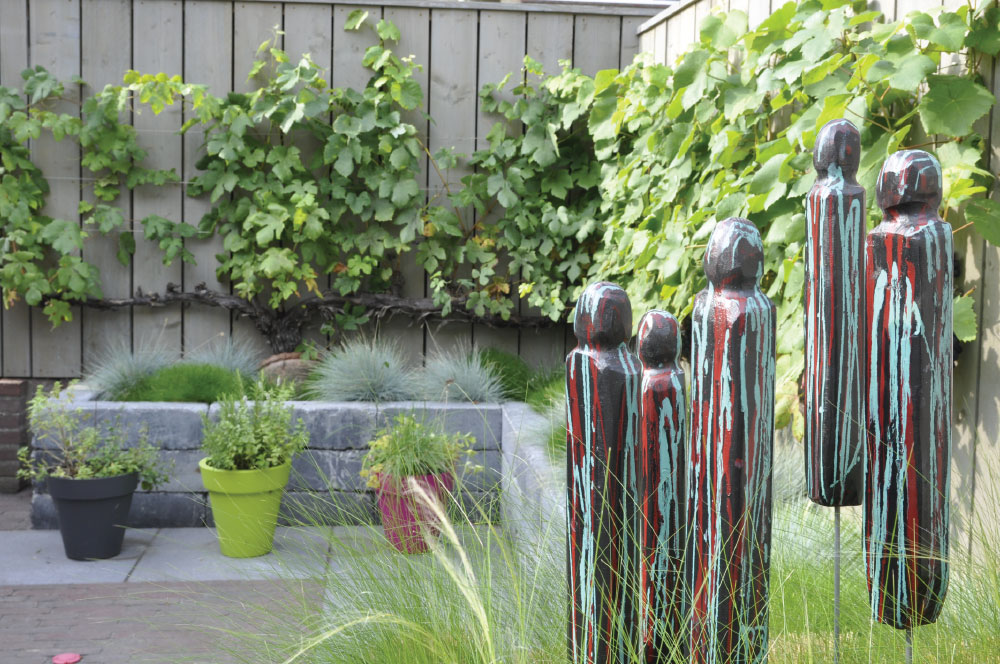 Stoere achtertuin